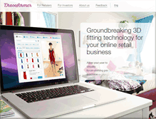 Tablet Screenshot of dressformer.com